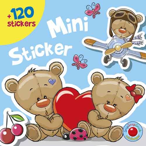 Snip snap snude stickers bog 120 stk. Bamser